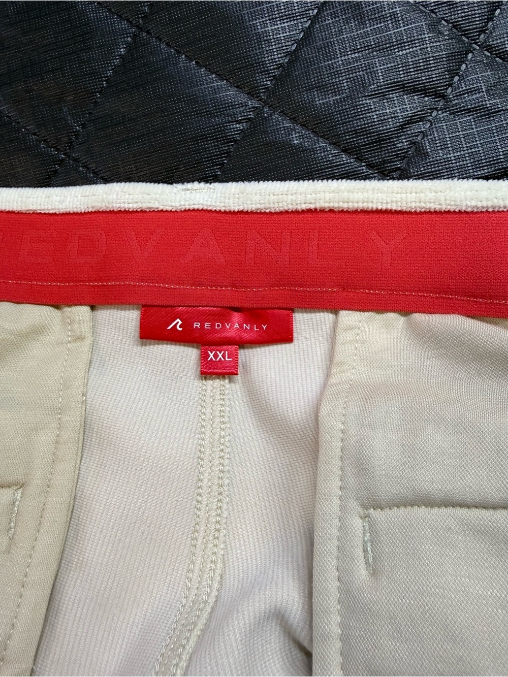 Redvanly Collins Pull-On Corduroy Golf Pants Oat XXL 32” Inseam - Picture 6 of 10